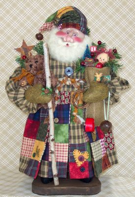 Country Primitive Santa, by Sunnie Andress