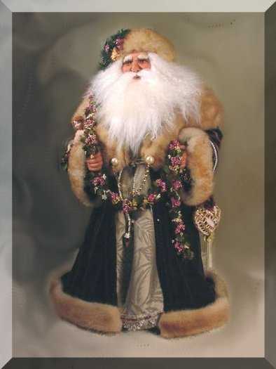 Victorian Santa, by Jill Zaperach